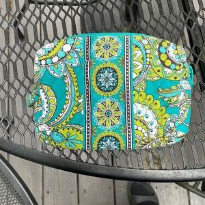 Vera Bradley zippered cosmetic bag
